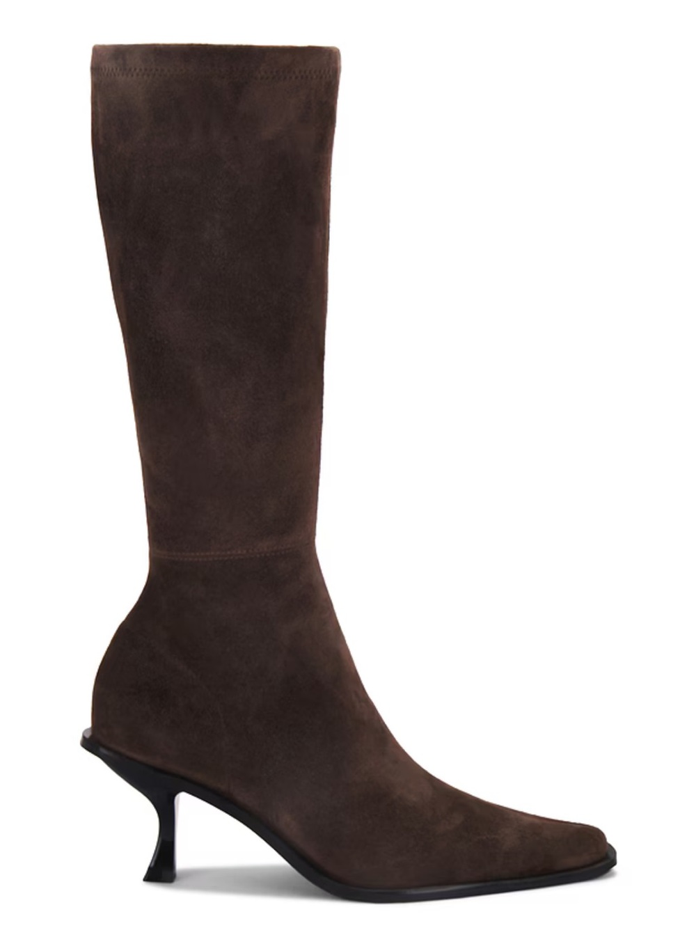 Raye Thea Boot in Brown Suede Heels Size 9.5